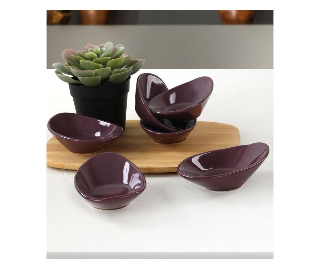 Set de 6 boluri pentru sos