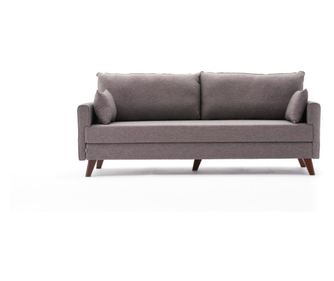 Canapea extensibila 3 locuri Balcab Home, Bella Sofa Bed, maro, 208x81x85 cm