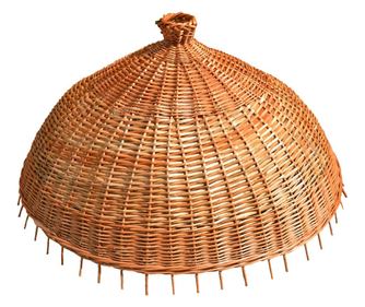 Abajur natur boltit cluj napoca impletit din nuiele -rustic  80x40