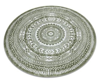 Szőnyeg FUN Napkin szalvéta kör - zöld kerék 120 cm κύκλος 120 cm