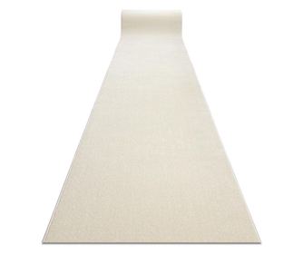 Futó szőnyeg KARMEL egyszerű, egyszínű fehér 120 cm 120x940 cm 120x940 cm