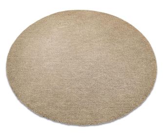Modern, mosható szőnyeg LATIO 71351050 kör bézs kerék 80 cm κύκλος 80 cm