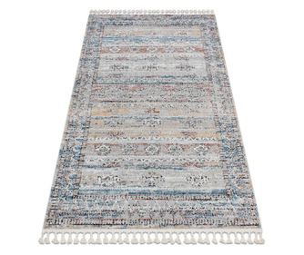 Modern szőnyeg BELLE BN25A bézs / kék Rojt 160x220 cm 160x220 cm