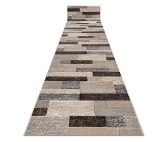 Feel futószőnyeg 5756/15055 Téglalapok bézs 100 cm 100x120 cm 100x120 cm
