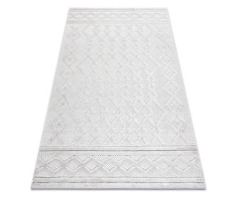 Koberec SANTO SISAL 58389 diamanty, geometrický, cikcak béžový 140x190 cm