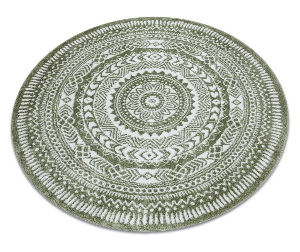 Szőnyeg FUN Napkin szalvéta kör - zöld kerék 200 cm