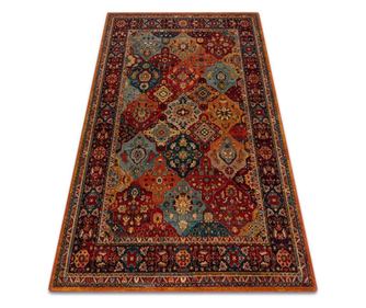 Covor de lână Polonia Samari Ornament rubin 200x300 cm
