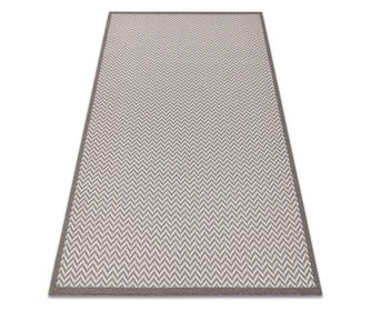 Koberec BORDERO 2901 ploché tkaní krémový / taupe 140x190 cm  140x190 cm