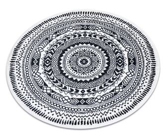 Szőnyeg FUN Napkin szalvéta kör - krém kerék 100 cm κύκλος 100 cm