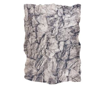 Moderní koberec TINE 75417A, nepravidelný tvar, Skála kámen krémový / šedá 160x220 cm  160x220 cm