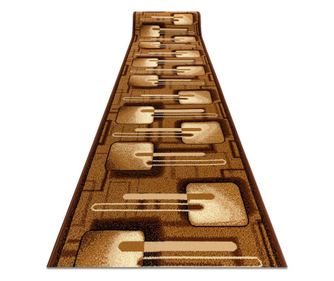 Bcf futó szőnyeg MÁLNA barna 100 cm 100x620 cm 100x620 cm