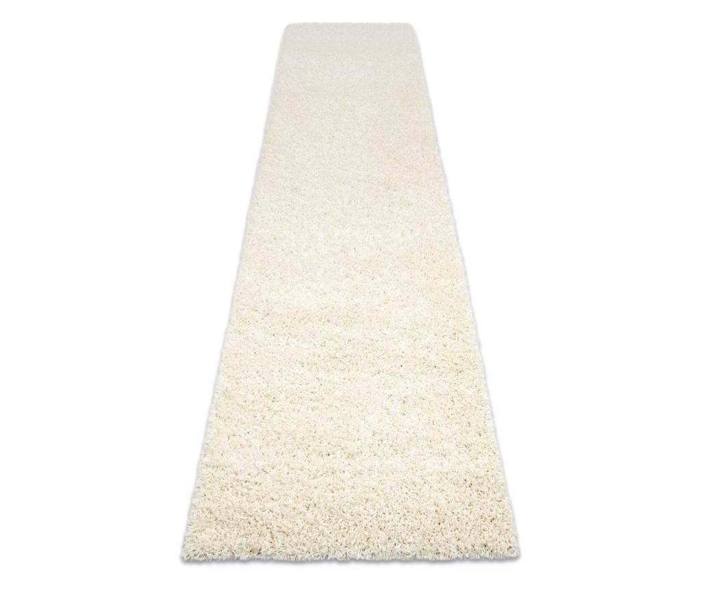 Szőnyeg, Futó szőnyegek SOFFI shaggy 5cm krém - a konyhához és a folyosóra 60x250 cm