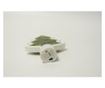 Decoratiune luminoasa 3D, Tip brad mic, cu baterii