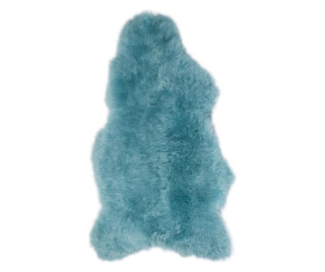 Covor Arctic Fur, Back to Nature, 55x90 cm, piele de oaie, verde