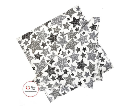 Текстилна салфетка EloraVala Star G, 100% памук, 38/38см