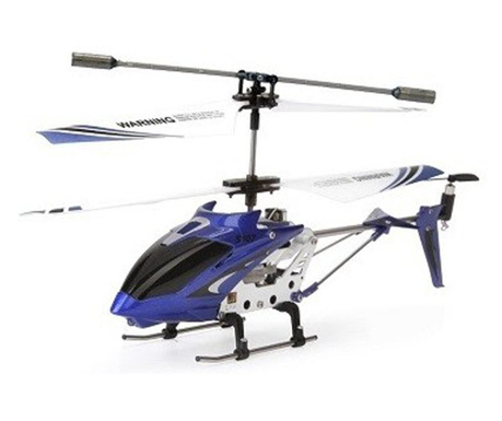 Elicopter SYMA S107G cu telecomanda, 3 canale, albastru