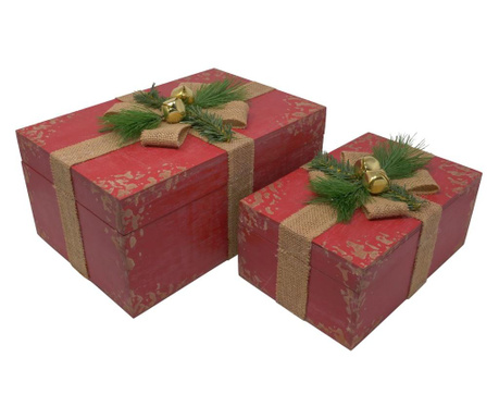 Zestaw 2 pudełek na prezent Maria