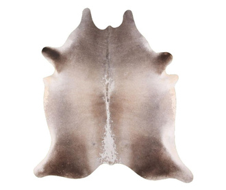 Covor Arctic Fur, Back to nature, 185x210 cm, piele de vaca, gri/bej