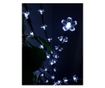 Decoratiune Luminoasa Crenguta cu Baterii 72 LED -uri Flori Alb Rece