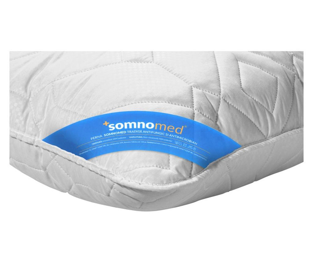 SET 4 Somnomed párnák Antimikrobiális és gombaellenes mosható 95°C - 70 x 70 cm hőmérsékleten, vákuumban