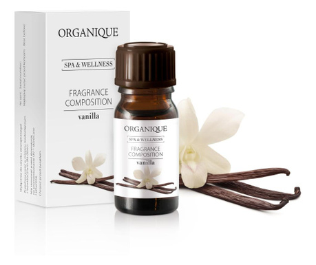 Ulei aromatic vegan vanilie, organique, 7 ml  1