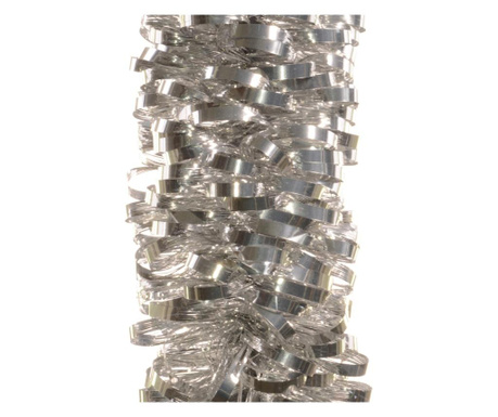 Ghirlanda spirala 80mm argintie