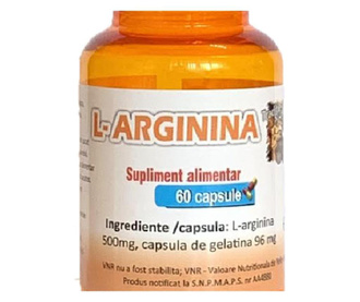 L-Arginina, 60 Capsule