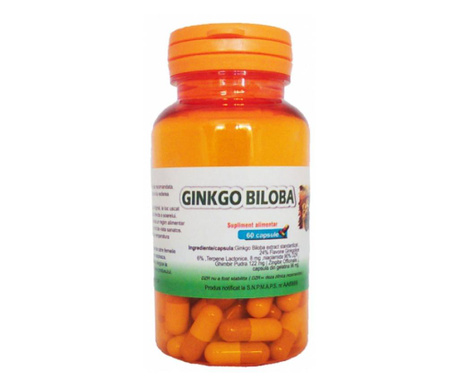 Ginkgo Biloba, 60 Capsule