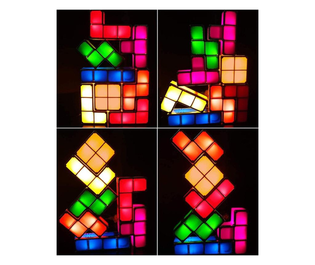 Moduláris Led Block Tetris Lámpa, Éjjeli Lámpa, Onuvio™