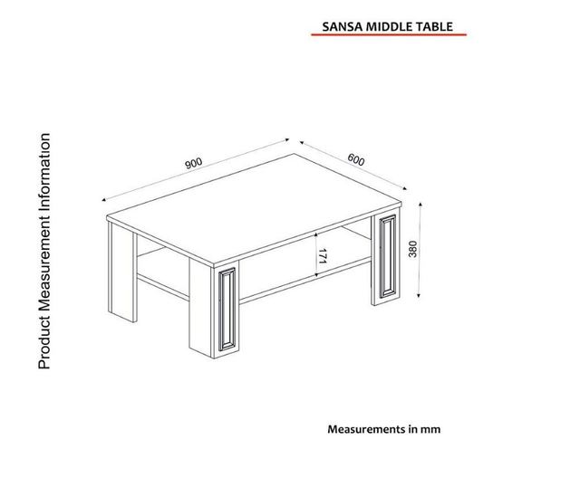 Konferenční stolek Sansa