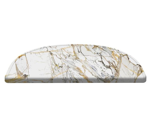 Комплект от 16 килими за стълби Marble Art 20x65 cm