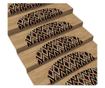 Set od 16 prostirki za stepenice Twin Triangles 20x65 cm