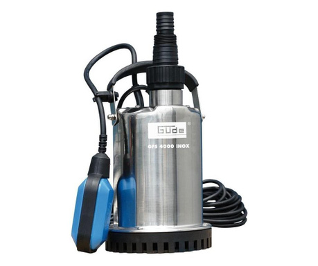 Pompa submersibila pentru apa poluata si curata GFS 4000 Guede GUDE94606, 400 W