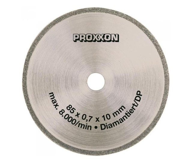 Disc diamantat continuu pentru FET, taiere ceramica, fibra de sticla Proxxon PRXN28735, Ø85 mm