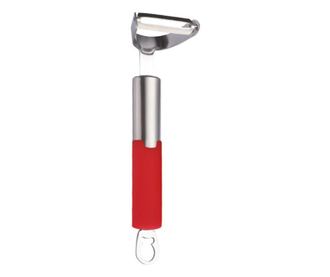 Curatator legume Peterhof, material inox, maner ergonomic, rosu