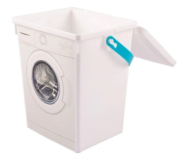 Cutie pentru depozitare detergenti masina de spalat rufe, Jotta, plastic, maner, 3 kg, 16x19x23 cm