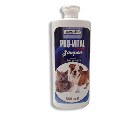 PromediVet, Шампоан за кучета и котки Pro-Vital, ежедневен, 500мл