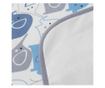 Kidizi Blue Elephant Grey 2 db Vízhatlan baba pléd 78x60 cm más méretek