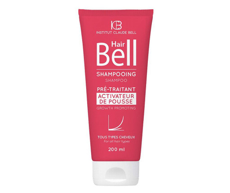 Sampon pentru cresterea parului Hair Bell Shampooing Institut Claude Bell 200ml