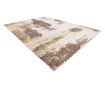 модерен MEFE килим 8731 розетка vintage - structural две нива на руно бежов 160x220 cm  160x220 см