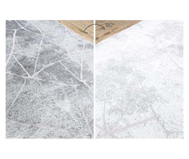 Traversa Structural MEFE 2783 Marmura doua niveluri de lana gri 60 cm 60x200 cm  60x200 cm