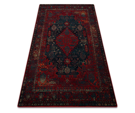 вълнен килим Omega HARUN син 300x400 cm