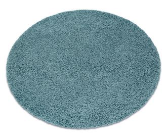 Covor SOFFI cerc shaggy 5cm albastru cerc 100 cm  κύκλος 100 cm
