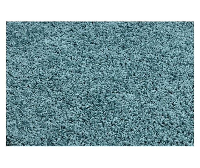 Covor SOFFI cerc shaggy 5cm albastru cerc 100 cm  κύκλος 100 cm