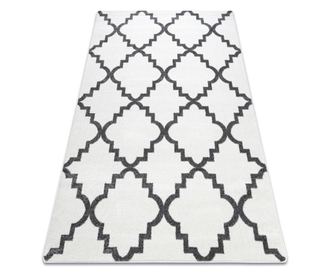 Covor Sketch - F343 crema si gri marocani Trellis 160x220 cm  160x220 cm