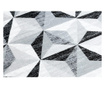 Argent szőnyeg - W6096 Háromszögek szürke / fekete 133x190 cm 133x190 cm