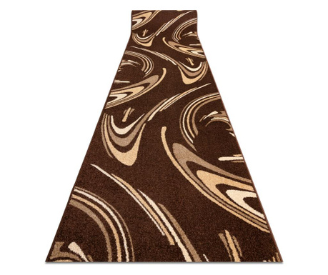 Fryz futó szőnyeg karmel - coffee barna 100 cm 100x1400 cm