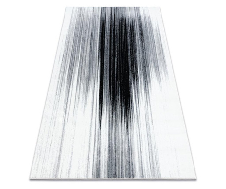 Килим ARGENT – W9571 абстракция бял / сив 133x190 cm