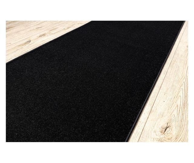 Traversa KARMEL simplu, o singura culoare negru 120 cm 120x300 cm  120x300 cm