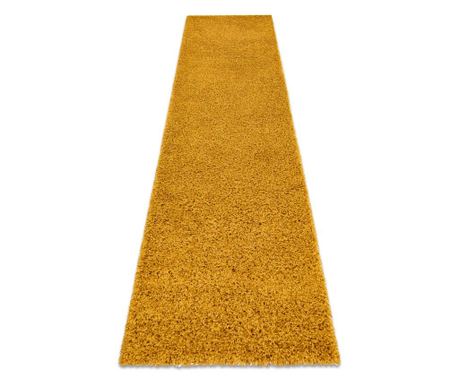 Preproga, pot SOFFI, puhasta, 5 cm, zlata barva - primerna za kuhinjo ali hodnik, dimenzije 60x300 cm.